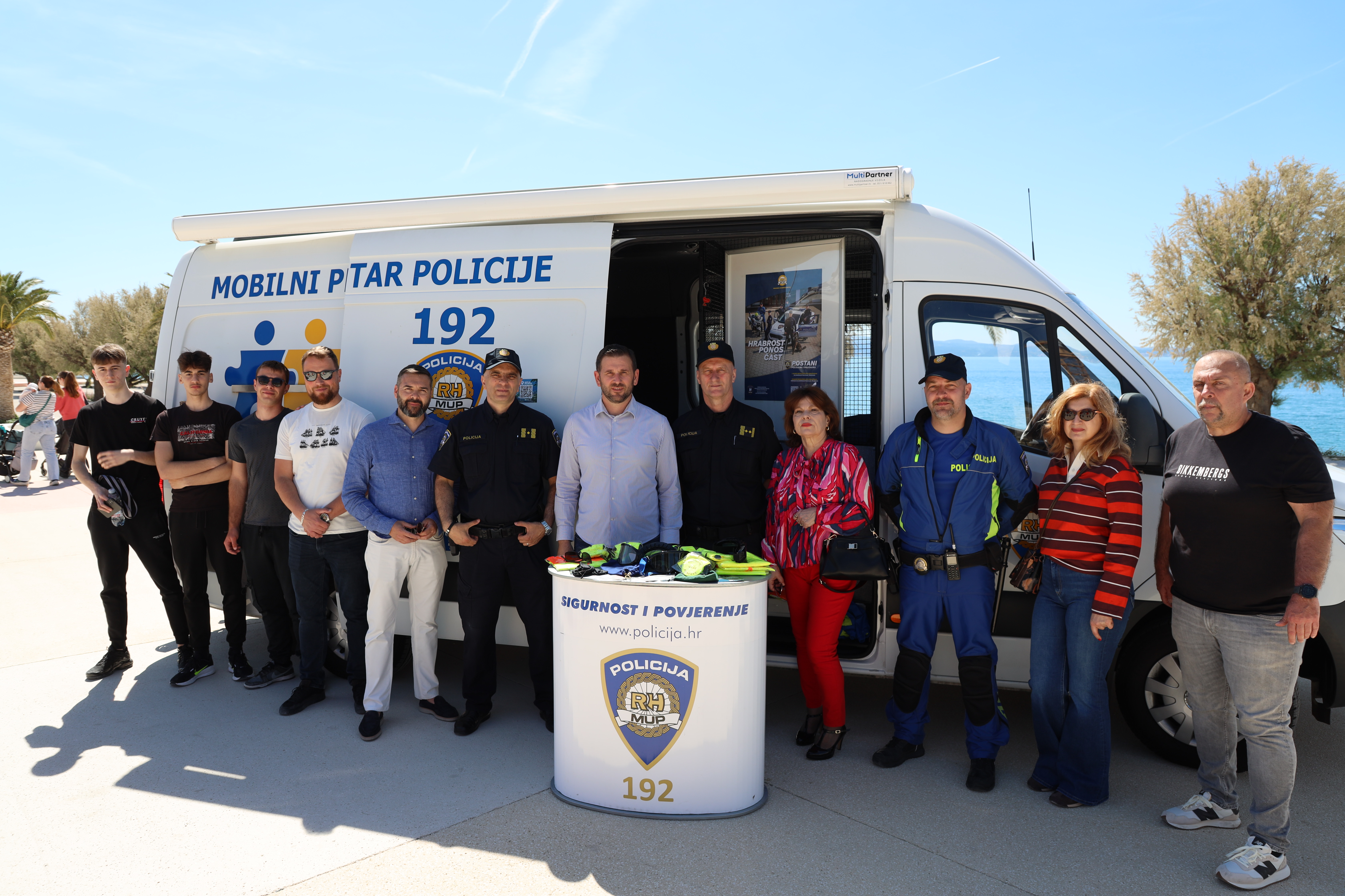 javnozdravstvena akcija promicanja prometne sigurnosti na Žnjanu