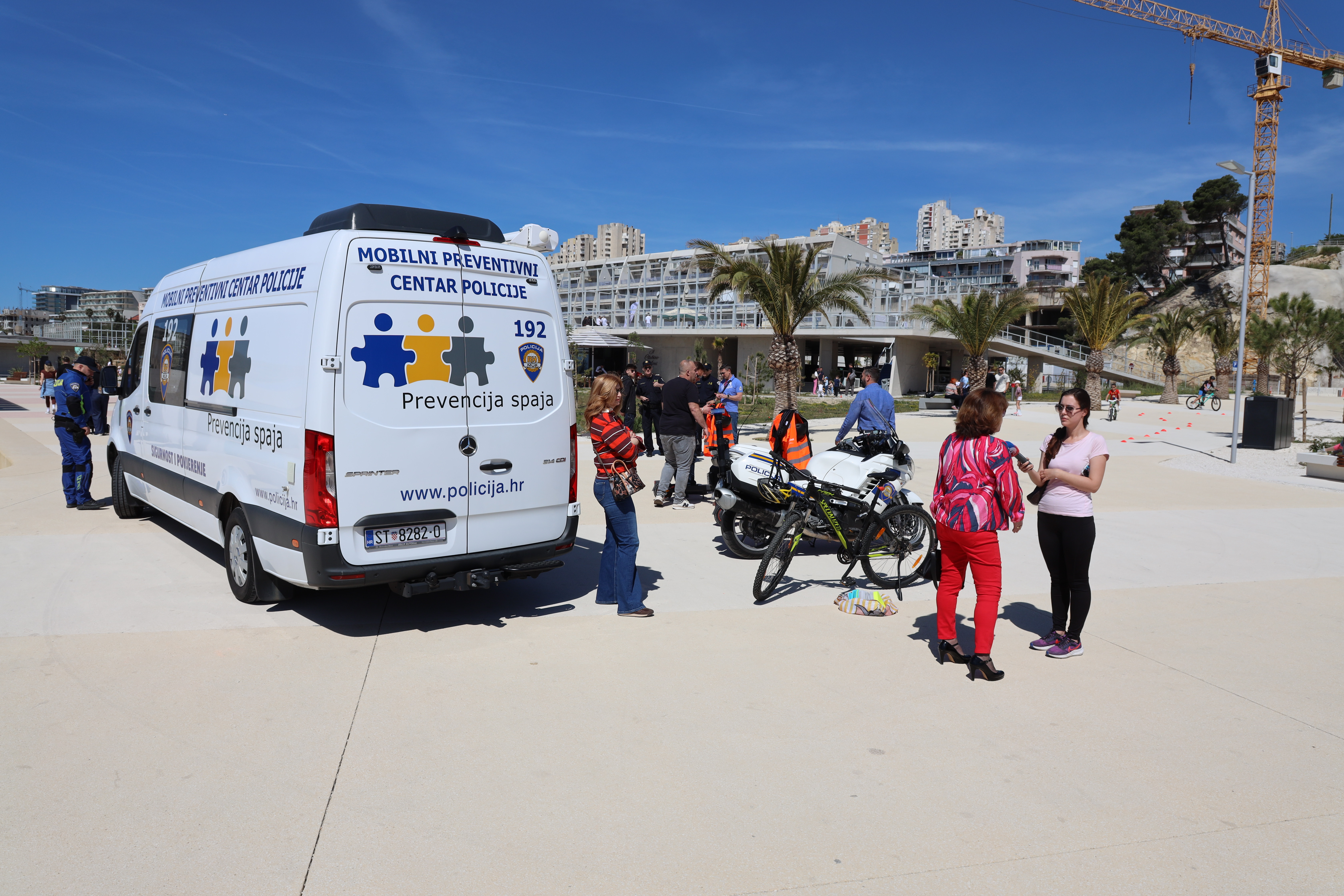 javnozdravstvena akcija promicanja prometne sigurnosti na Žnjanu