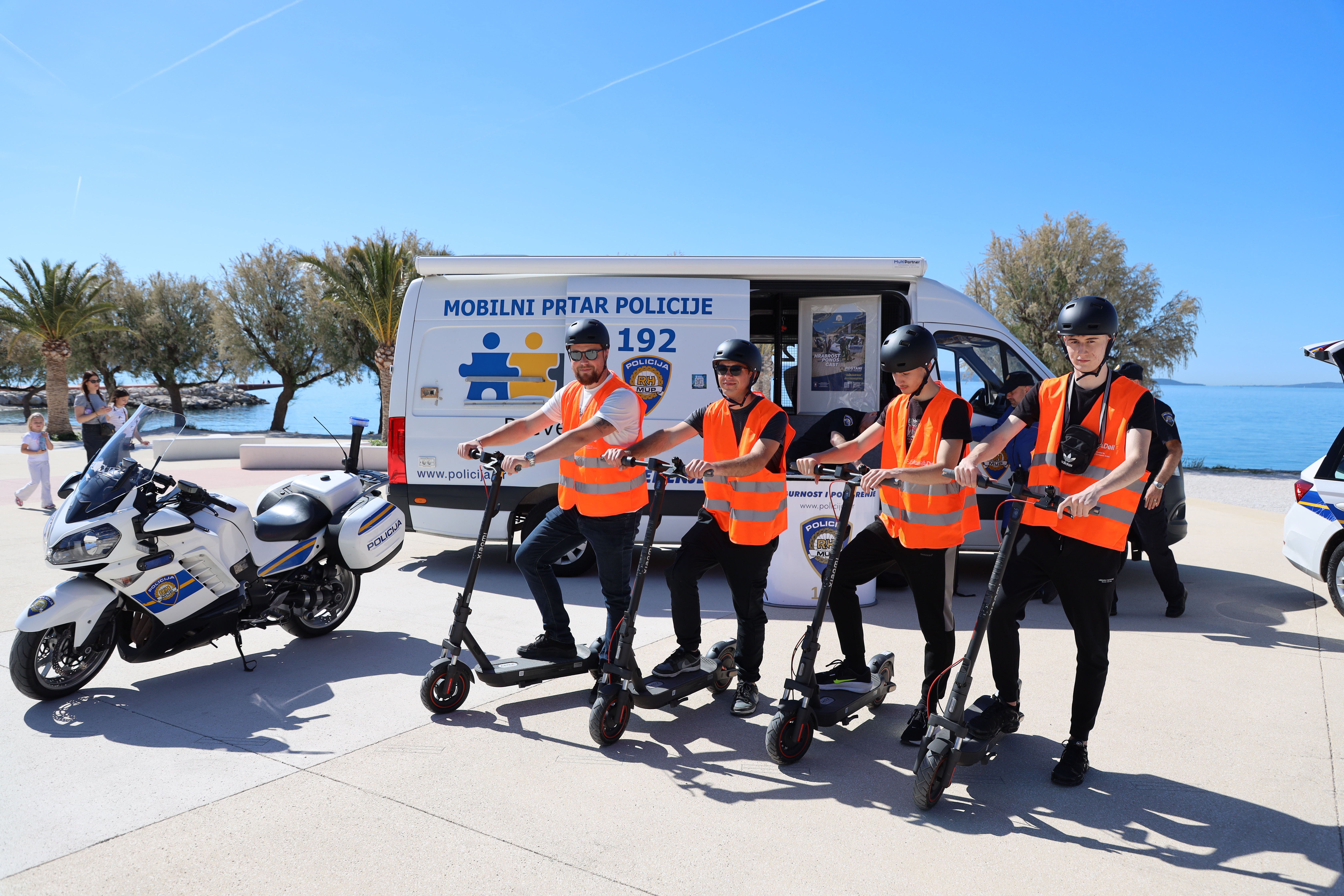 javnozdravstvena akcija promicanja prometne sigurnosti na Žnjanu