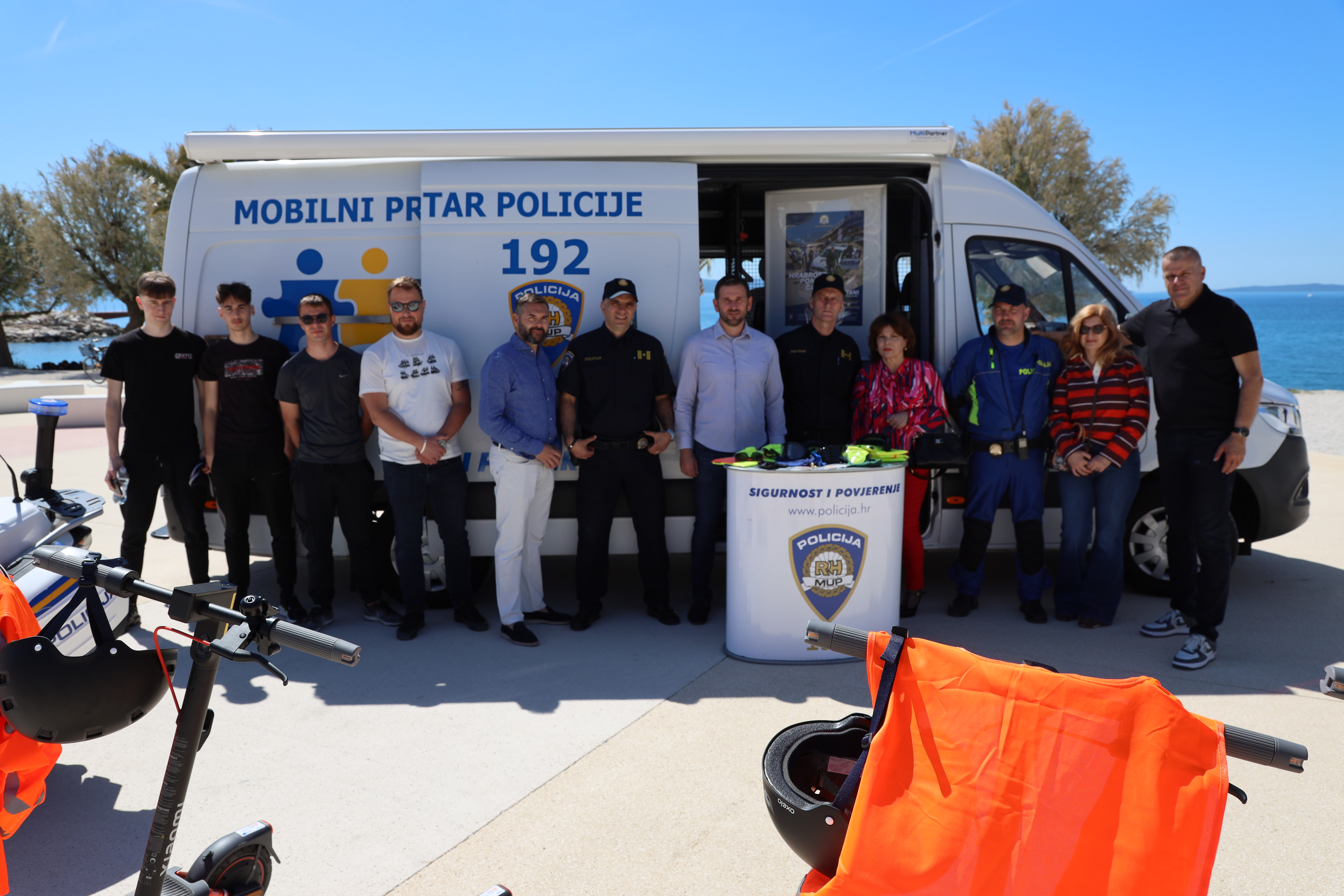 javnozdravstvena akcija promicanja prometne sigurnosti na Žnjanu