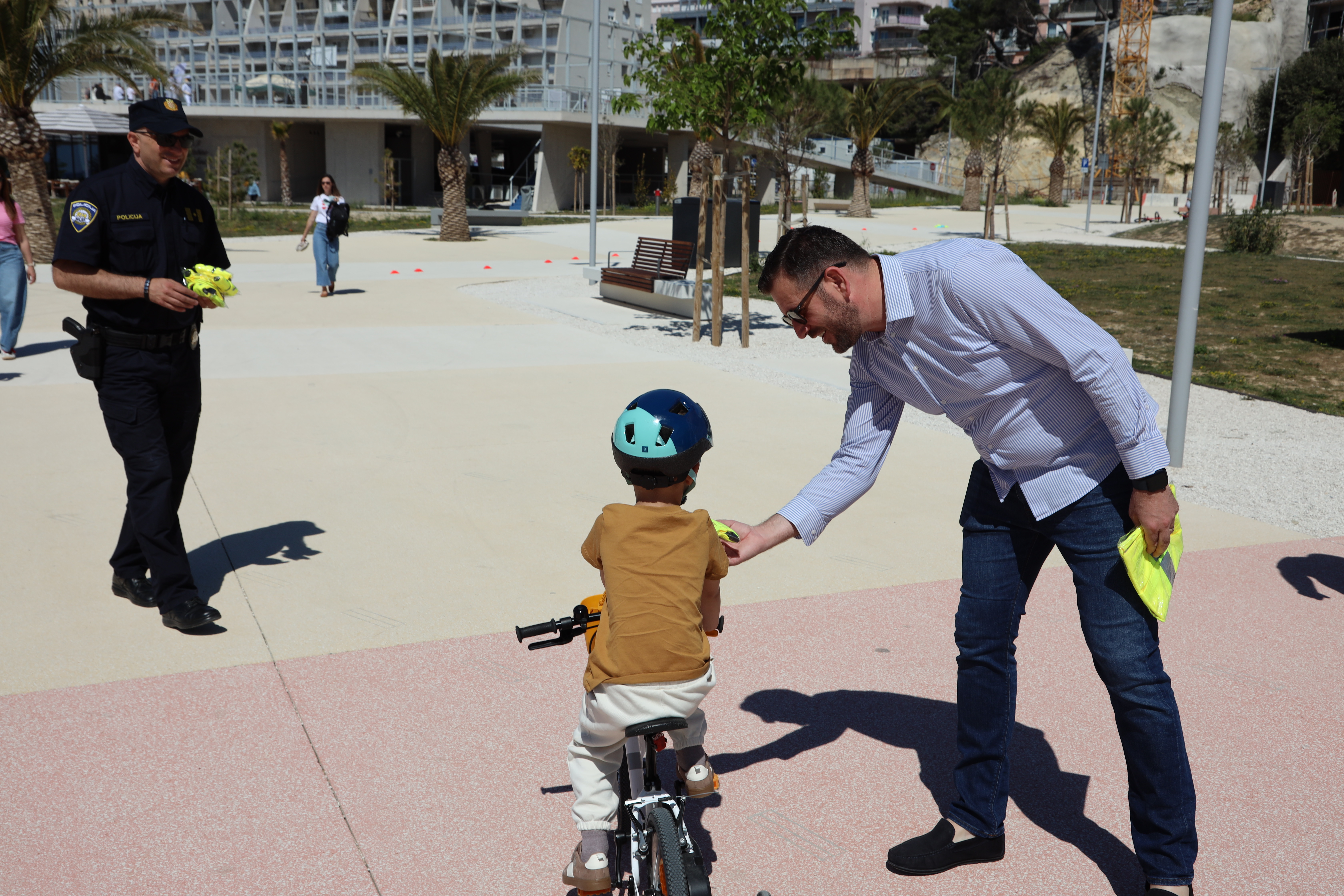 javnozdravstvena akcija promicanja prometne sigurnosti na Žnjanu