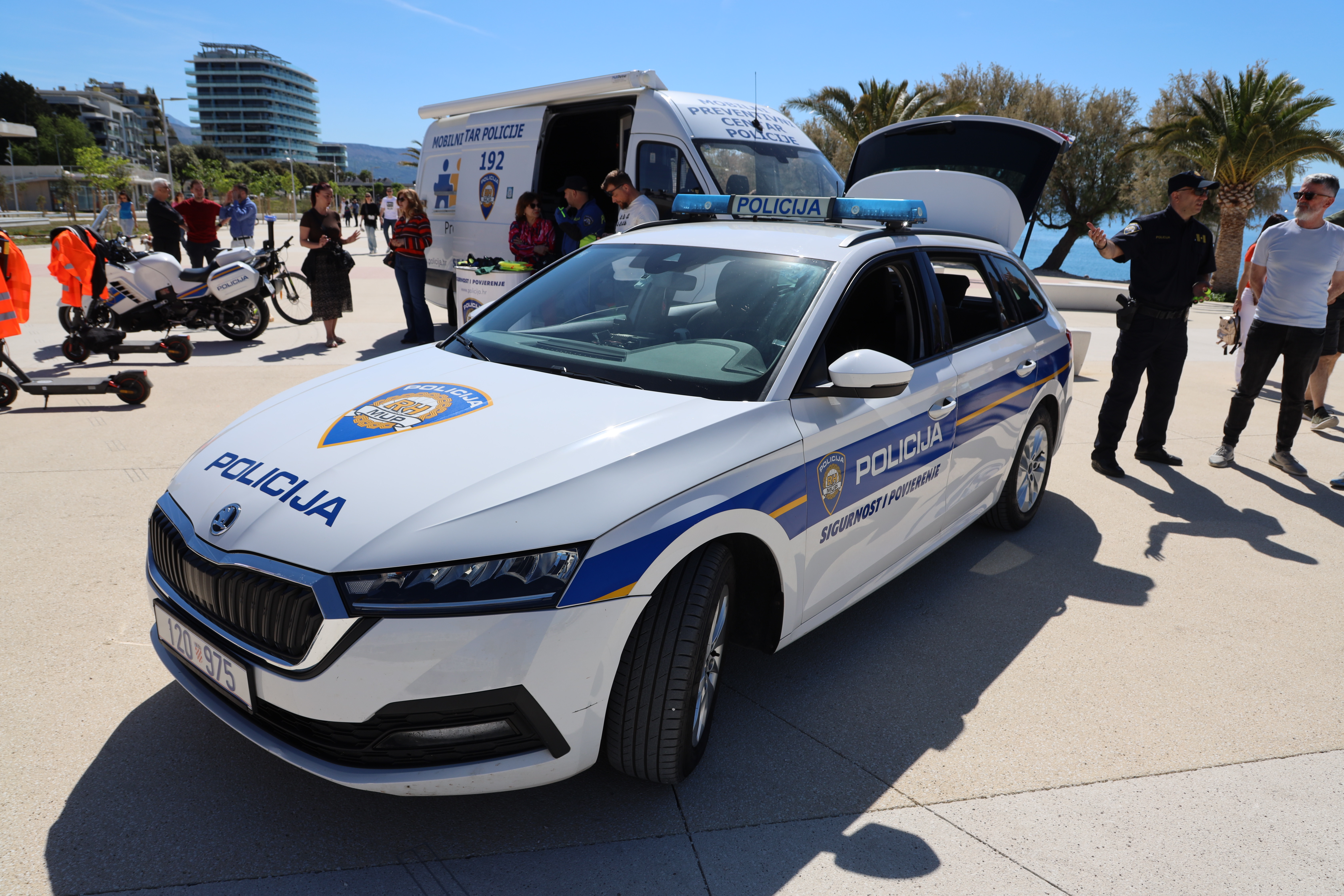 javnozdravstvena akcija promicanja prometne sigurnosti na Žnjanu