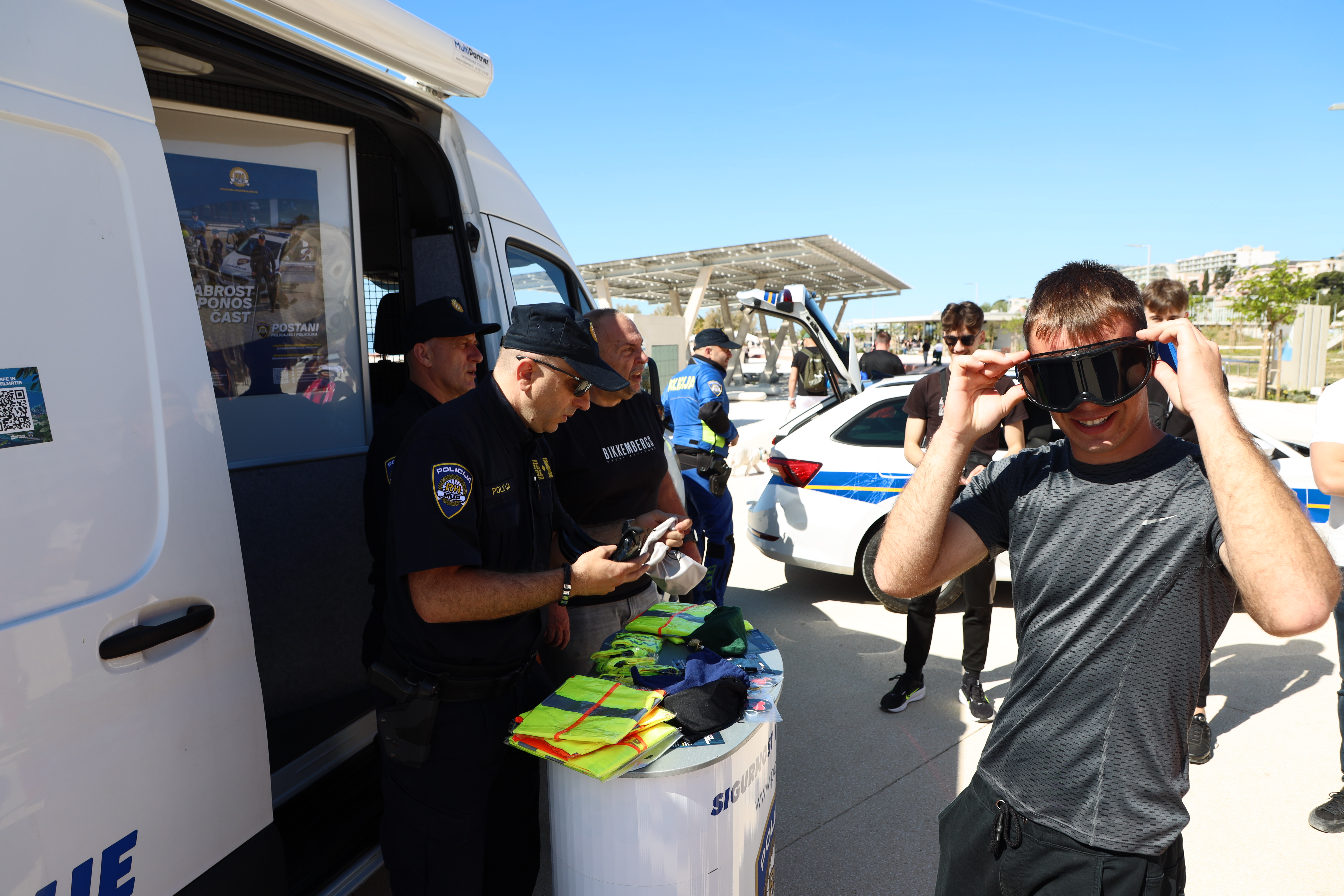 javnozdravstvena akcija promicanja prometne sigurnosti na Žnjanu