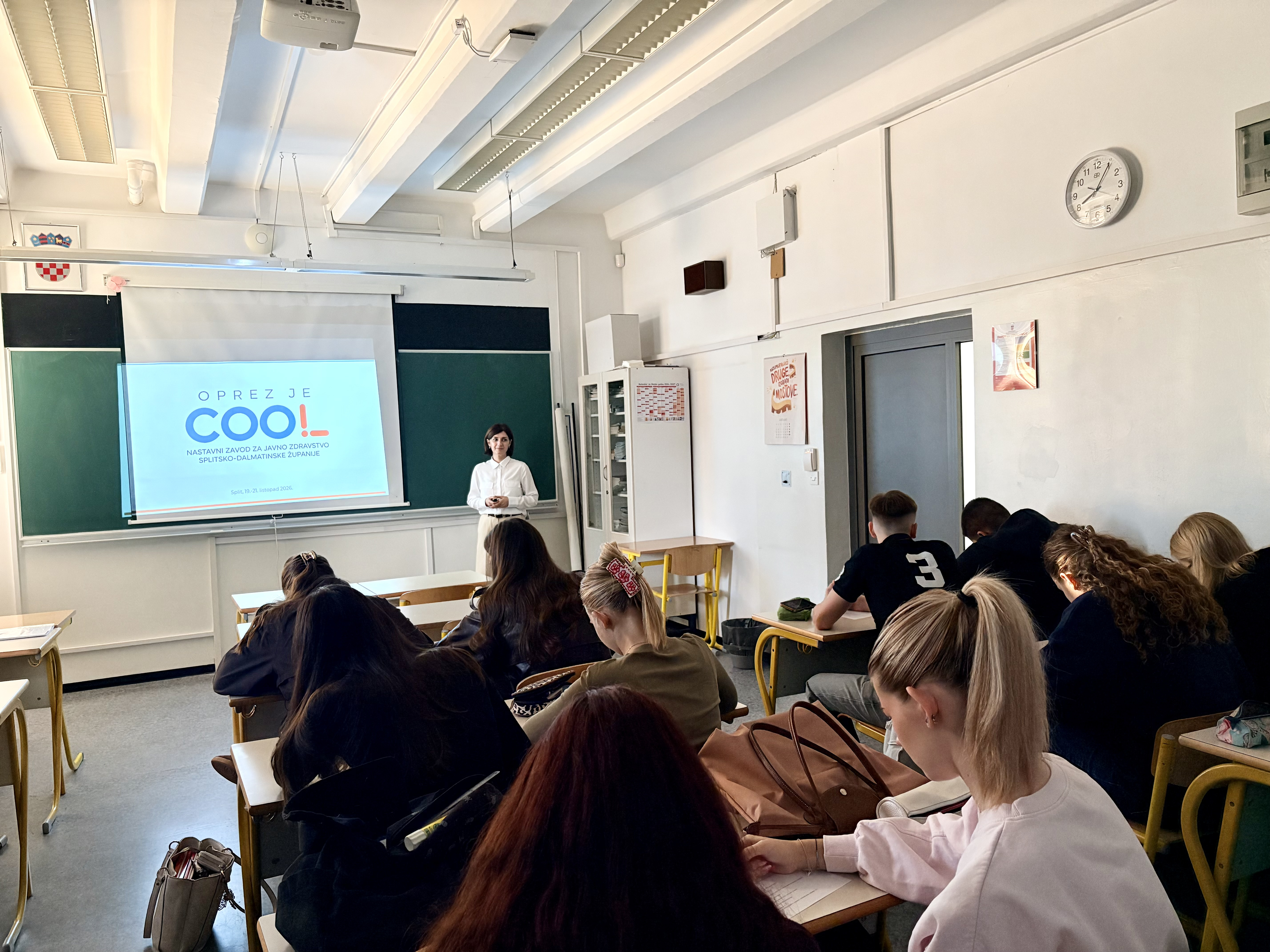„Oprez je COOL!“ u Prirodoslovnoj školi Split